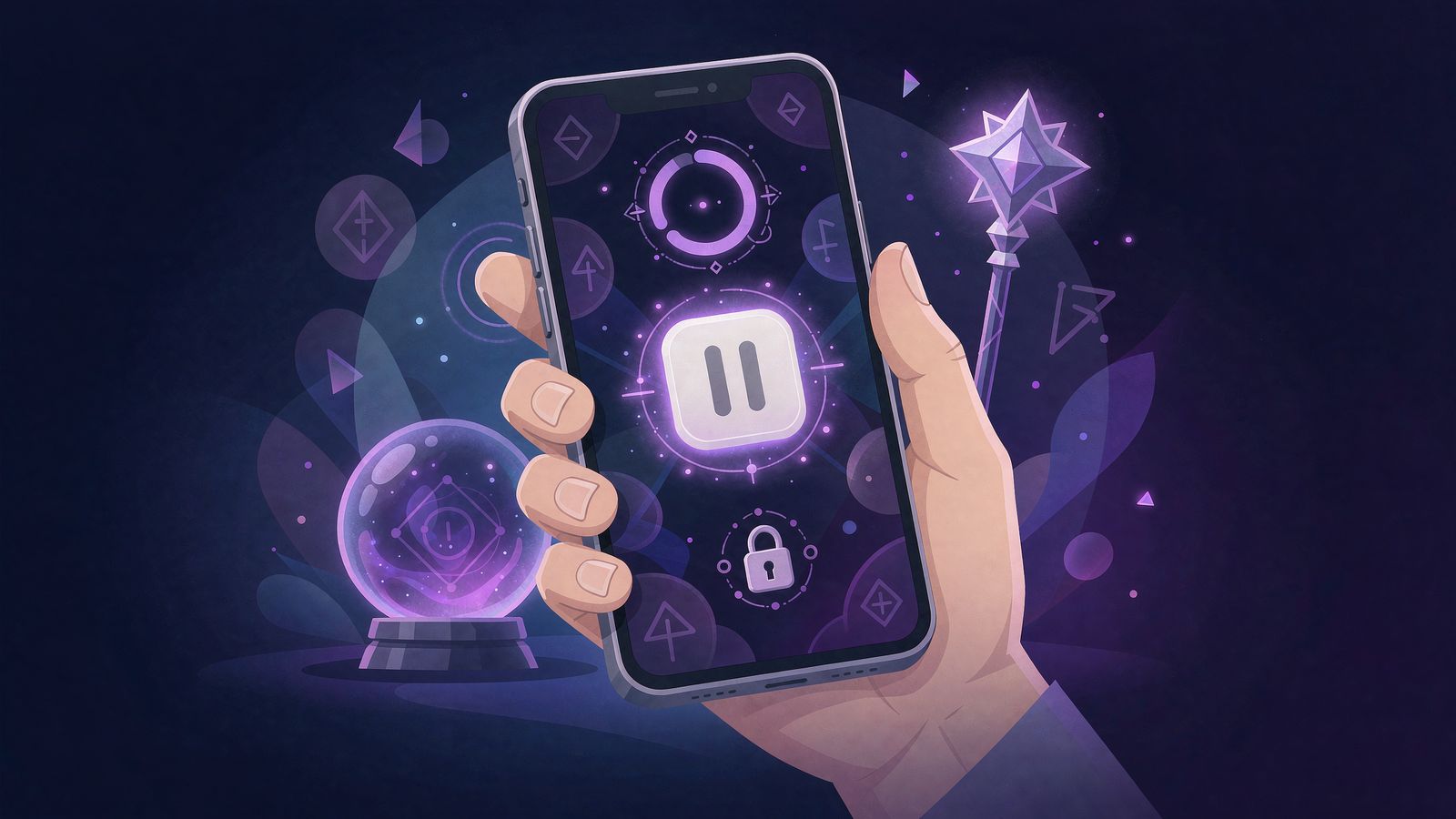 Mobiles Spielen mit Pause-Funktion und Panikbutton bei SlotMagie