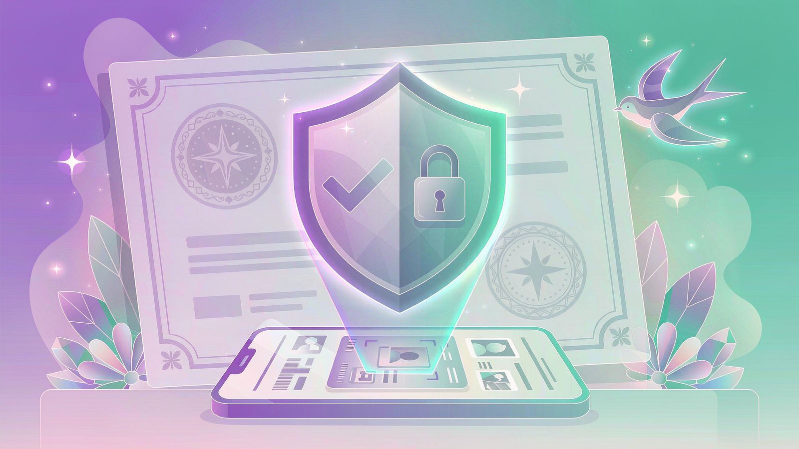 Sicherheit und GGL-Lizenz bei Wunderino: Schutzschild, Lizenzdokument und Ausweisprüfung